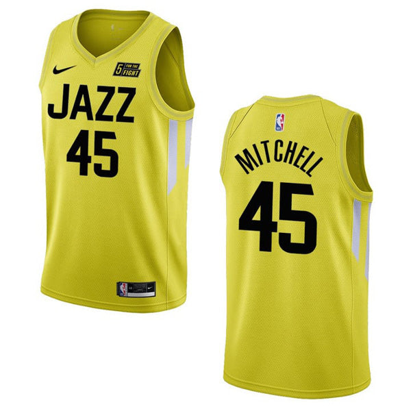 Utah Jazz Donovan Mitchell Fanatics Authentic Game-Used #45 Gold  Statement Jersey vs. Golden State Warriors