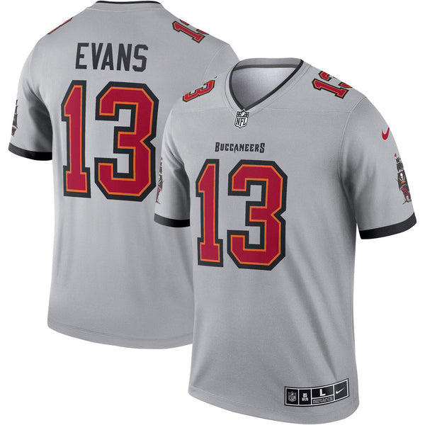 Nike Men's Tampa Bay Buccaneers Mike Evans #13 Vapor Limited Alternate Deep  Pewter Jersey