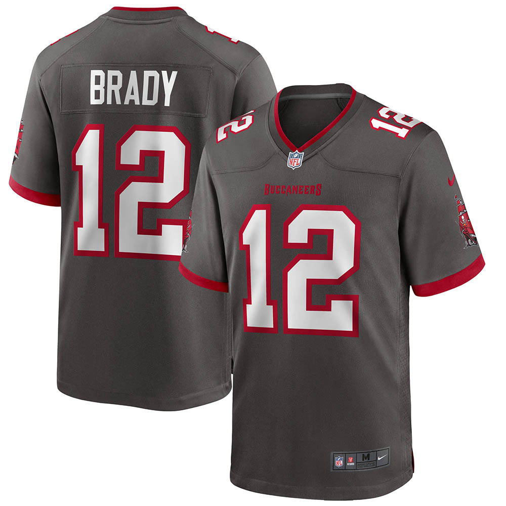 Youth Nike Tom Brady White Tampa Bay Buccaneers Game Jersey