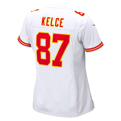 Women's Kansas City Chiefs Travis Kelce Inverted Legend Jersey Gold