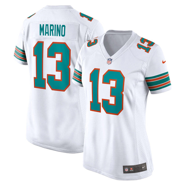 Miami Dolphins Dan Marino Mitchell & Ness Aqua Orange Split NFL Legacy  Jersey