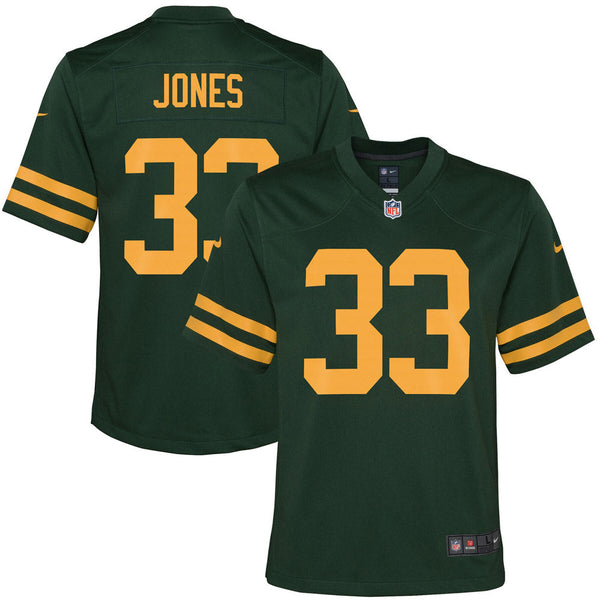 Green Bay Packers Nike Home Game Jersey - Green - De'Vondre Campbell - Youth