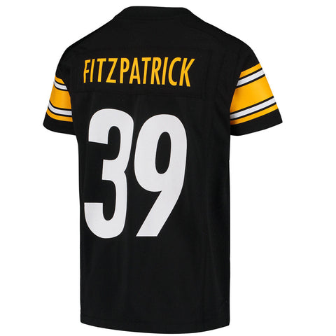 Nike Men's Pittsburgh Steelers Minkah Fitzpatrick #39 Black Game Jersey