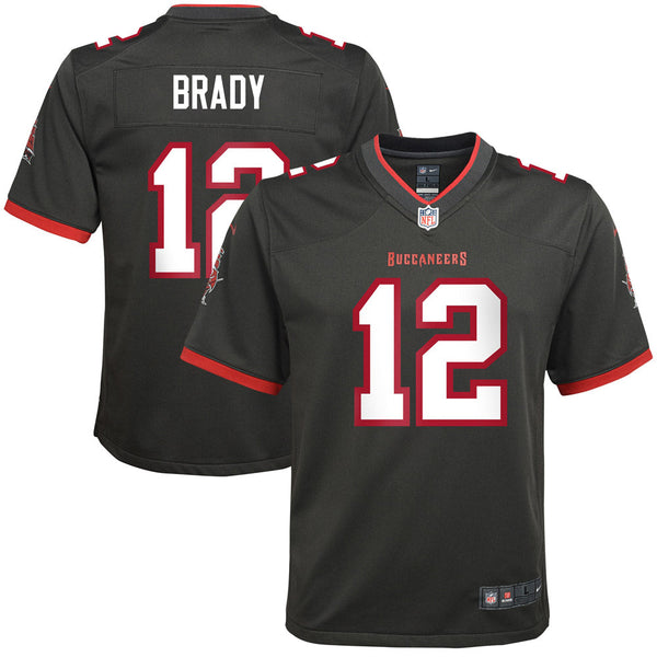 Men's Nike Tom Brady Gray Tampa Bay Buccaneers Inverted Legend Jersey