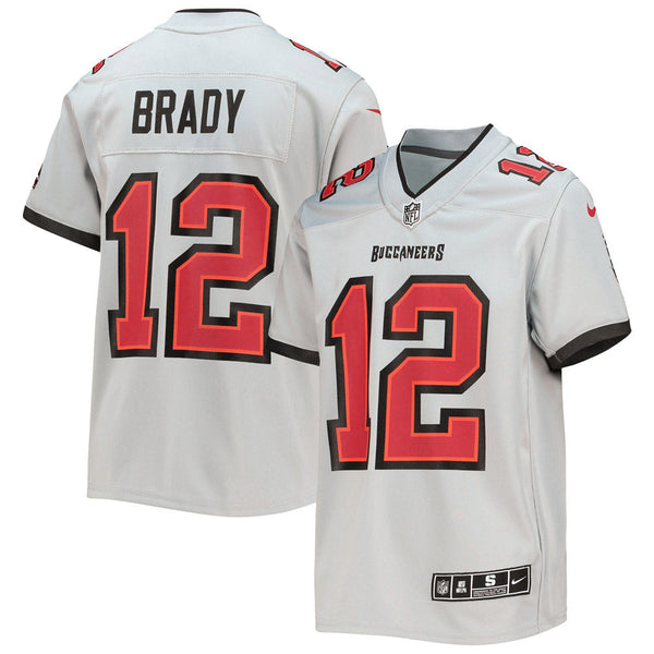 Men's Tampa Bay Buccaneers Tom Brady Nike White Captain Vapor