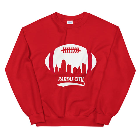 Unisex Kansas City Chiefs Football Neck Sweatshirt Gear Nation