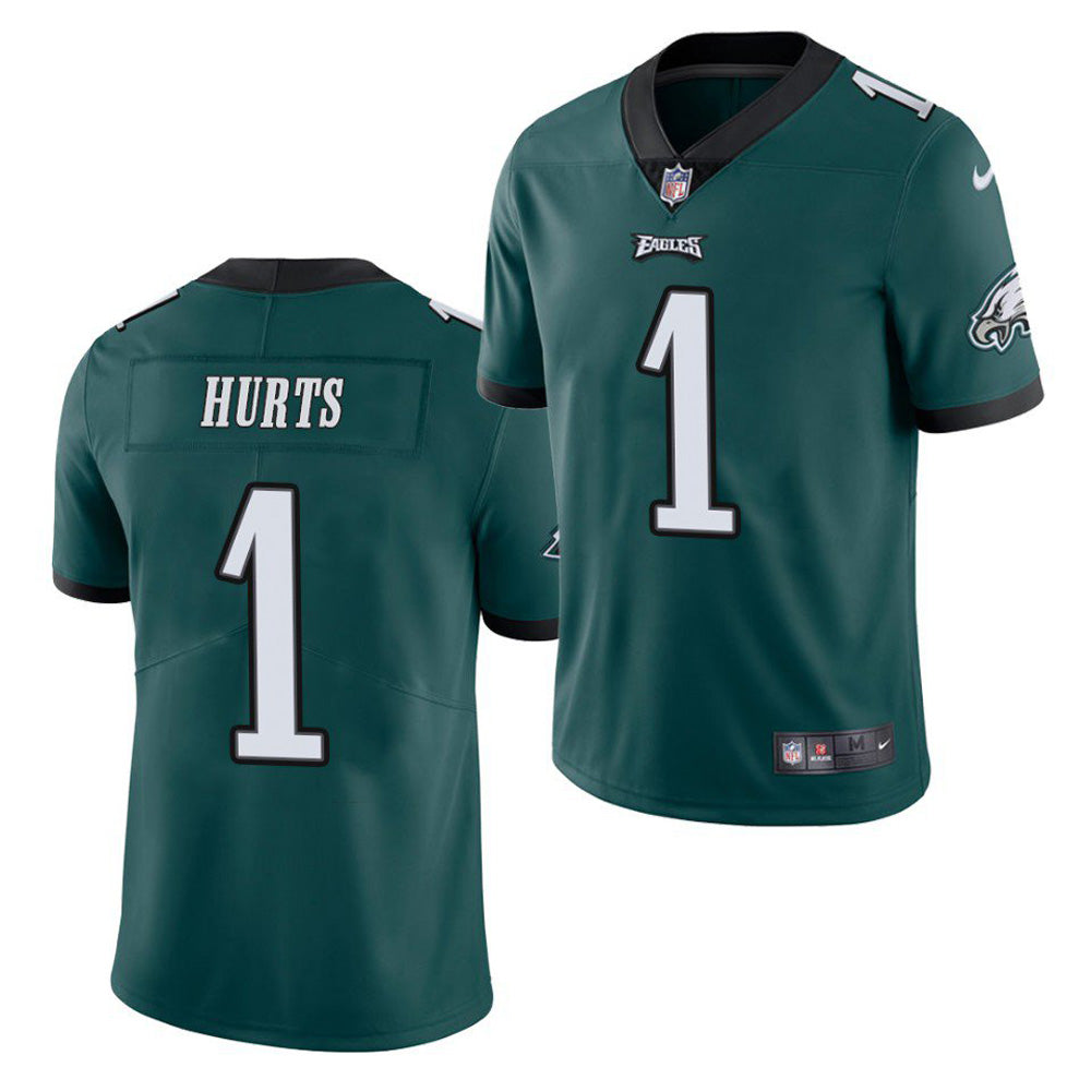 NFL_Jerseys Football Jerseys Jersey Philadelphia''Eagles'' #26 Miles  Sanders 1 Jalen Hurts 18 Jalen Reagor 6 DeVonta Smith''NFL''Women Custom  Black Vapor Limited 