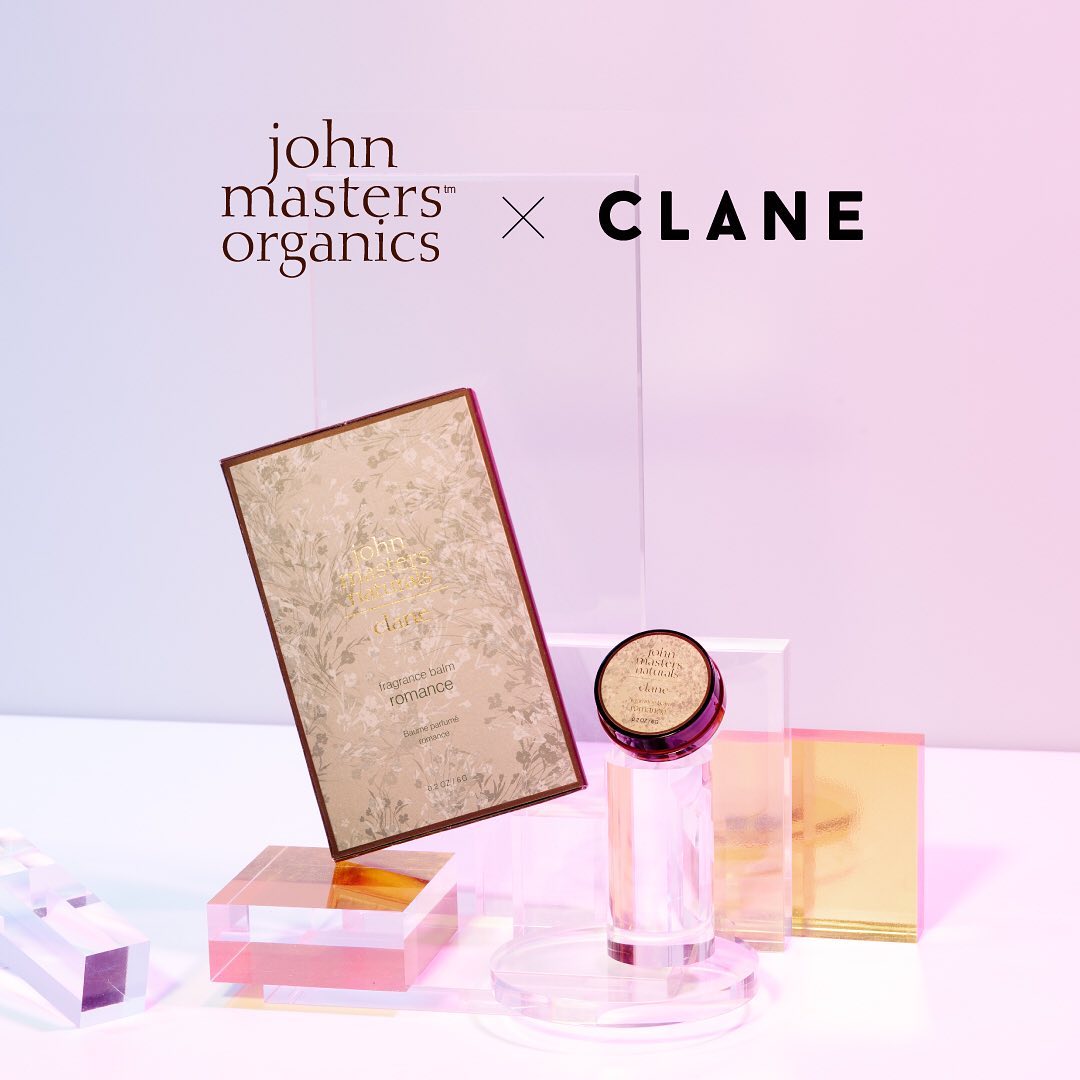 John Masters Organics × CLANE  Fragrance Balm - Romance - John Masters Organics product image