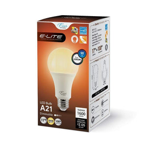 Ampoule LED E26 Dimmable 20W A21 - PLYC1222