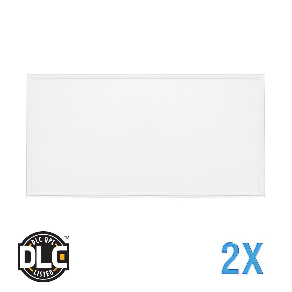 40W 2x4 Dimmable Panel Direct Wiring - 120° - 5000lm