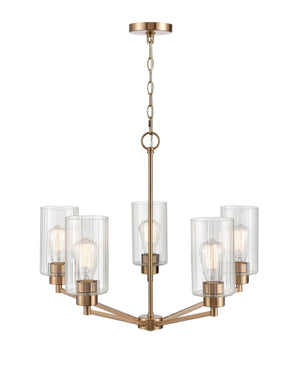 Millennium Lighting Delvona 4-Light Modern Gold Modern