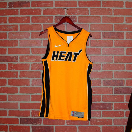 2021-2022 Earned Edition Miami Heat Yellow #3 NBA Jersey,Miami Heat