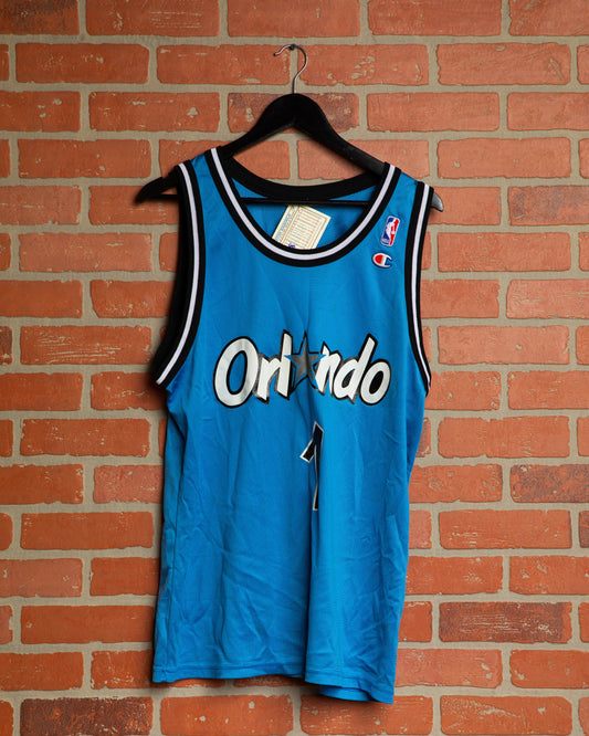 Vintage Penny Hardaway 1 Orlando Magic Jersey Champion Made -  Sweden