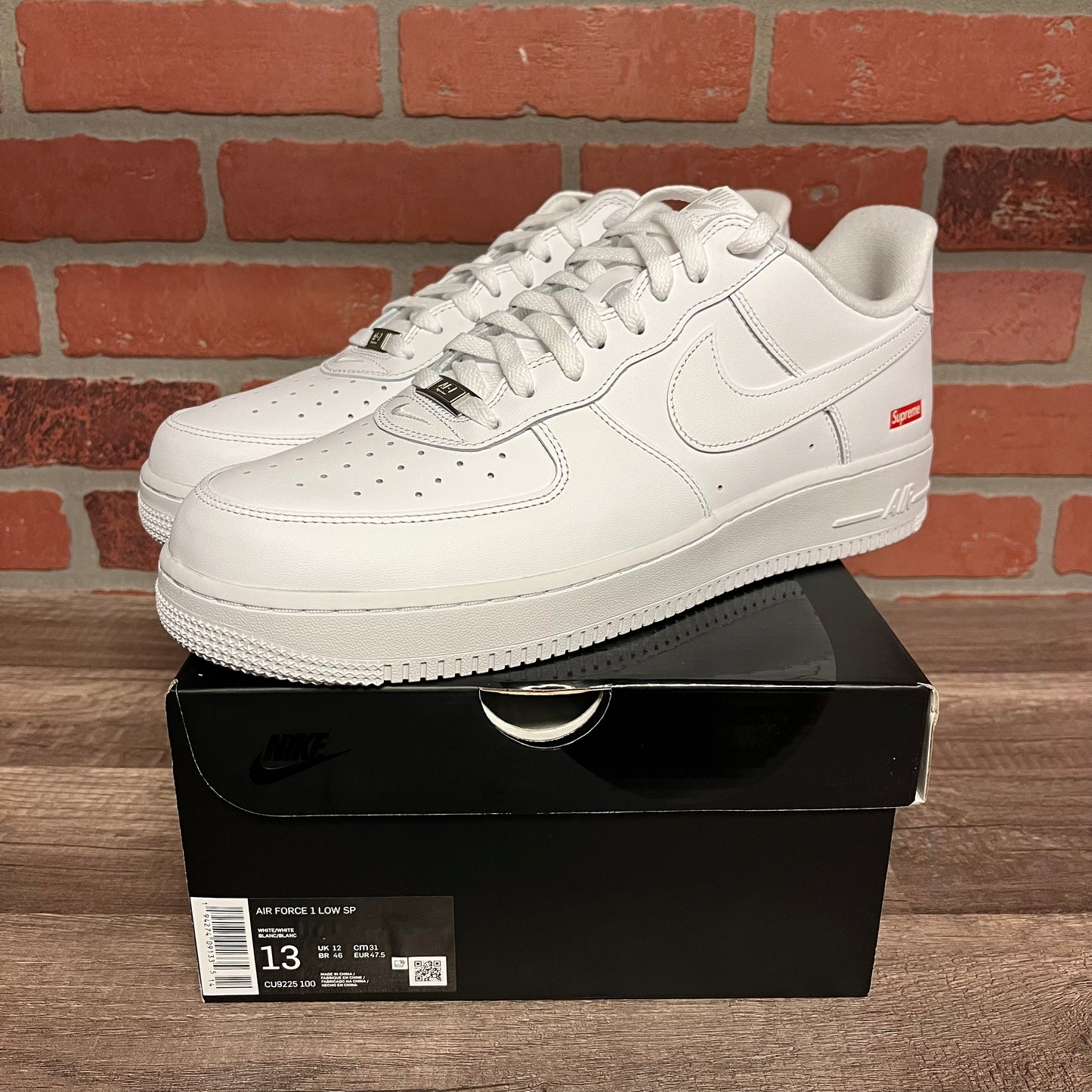 Supreme Nike Box Logo Air Force 1 Low Sp-