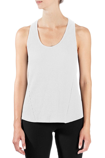 Thermal Racerback Year-Round Tank in Cream | Good Cloth