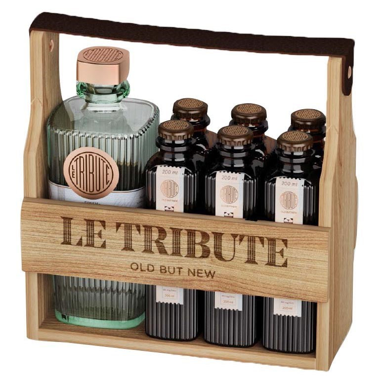 Le Tribute Gin & 6 X Tonic Gift Pack – Society Liquor