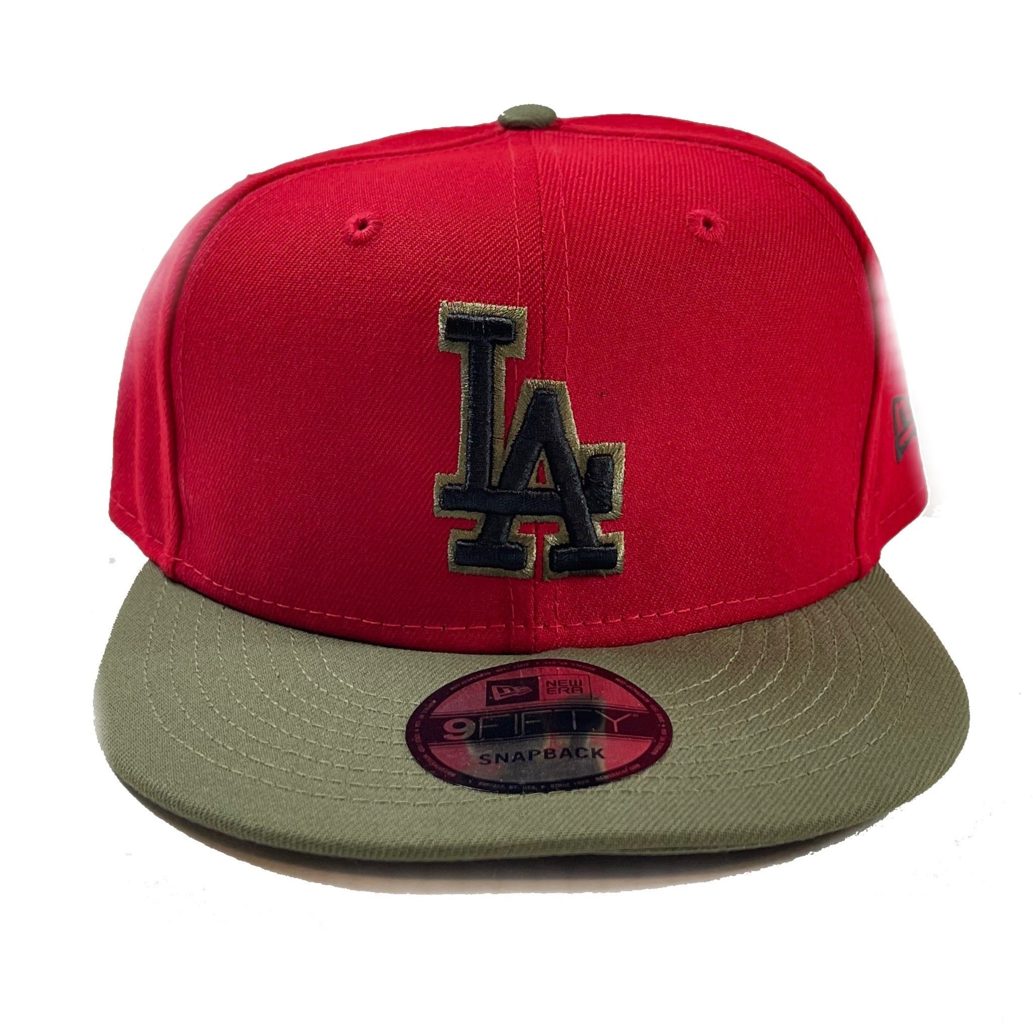 Los Angeles Dodgers (Red/Black) Snapback – Cap World: Embroidery