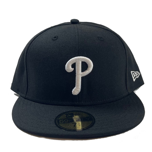 Philadelphia Phillies (Black Outline) Fitted – Cap World: Embroidery