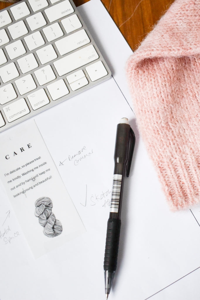 Knitwear design planning