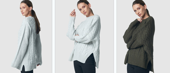 Aran knitwear