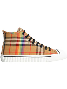 rainbow burberry sneakers