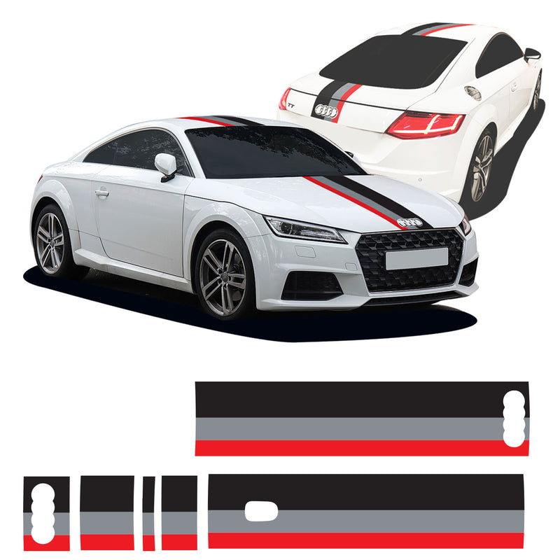 Audi Sport Over The Top Stripe Kit for Audi TT mk3 | Concept Graphics