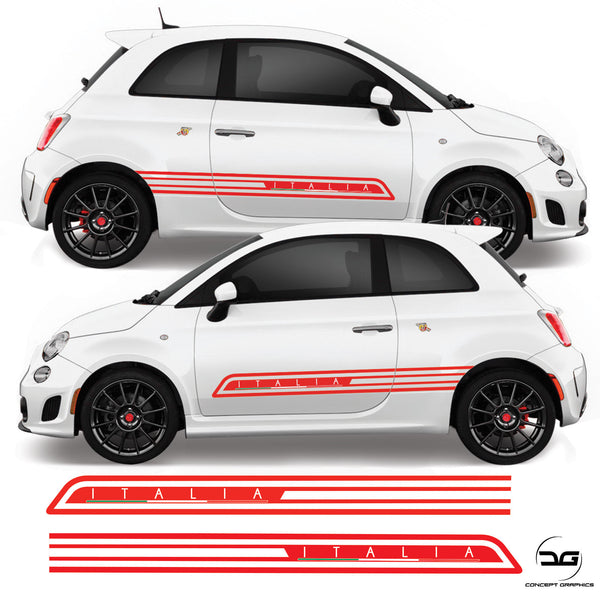 Fiat 500 badges -  Italia