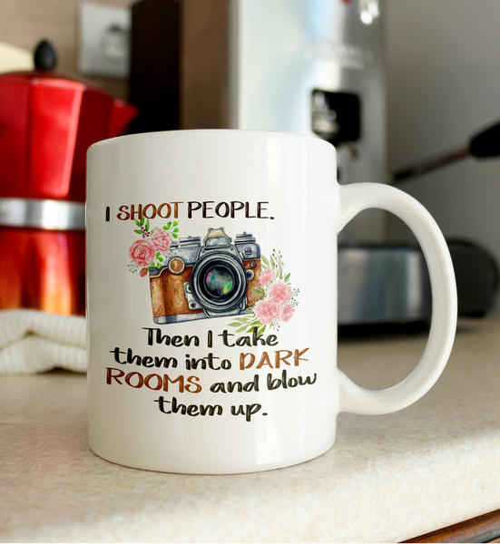 I Shoot People Photography Mug