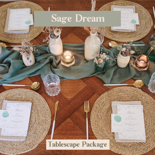 sage dream tablescape package