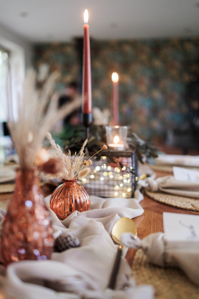 autumn table styling in your home