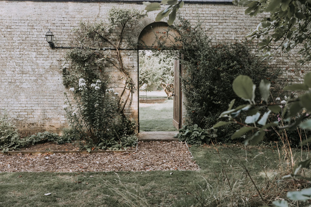 walled garden doorway
