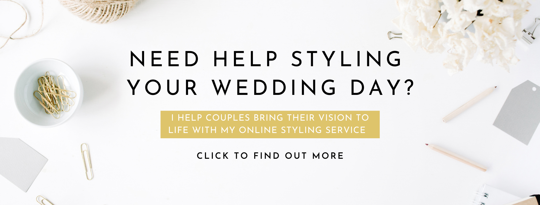 wedding styling services
