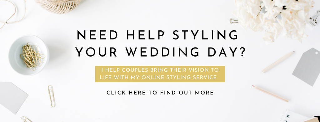 wedding styling consultation