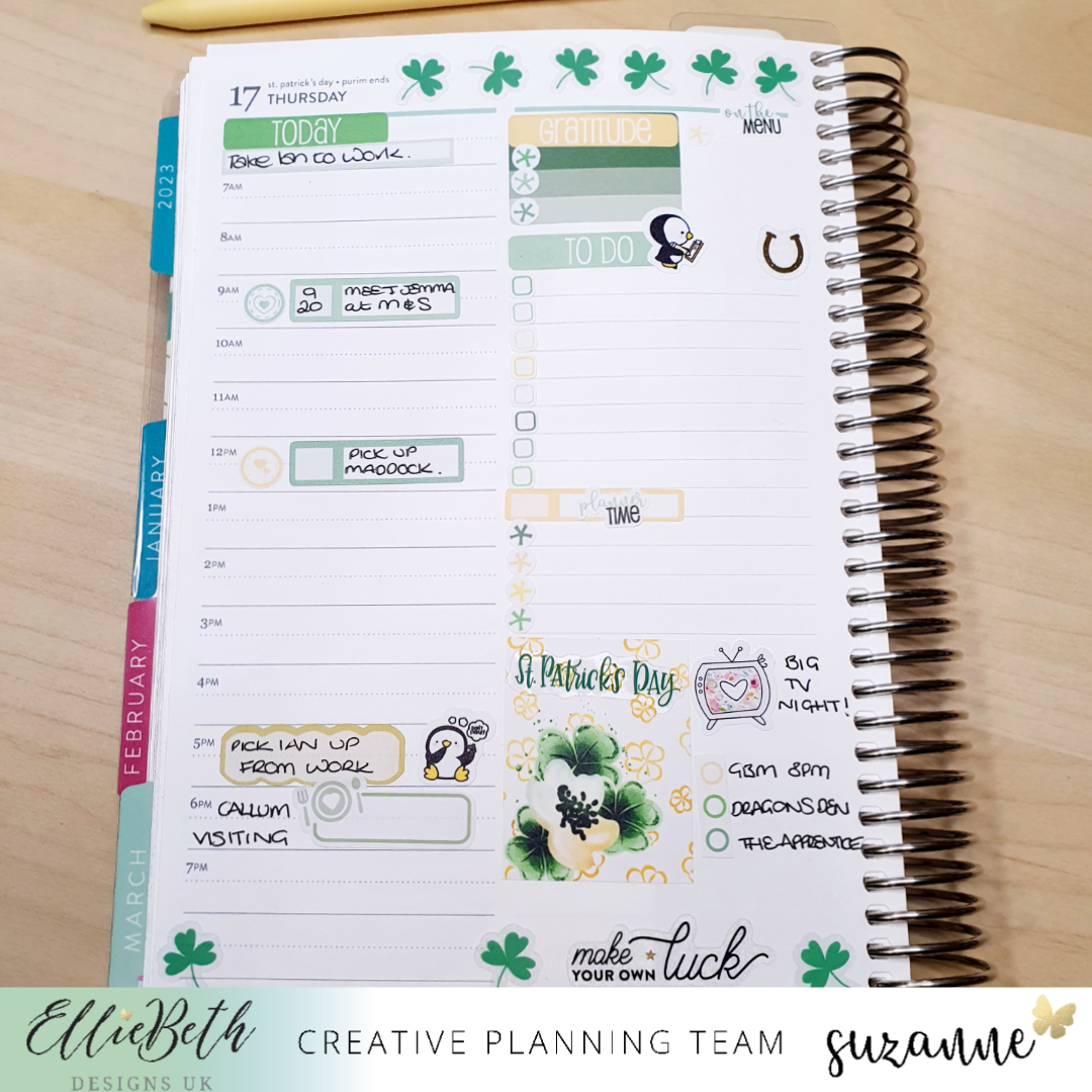A% Daily Dup from Erin Condren with EBDUK stickers