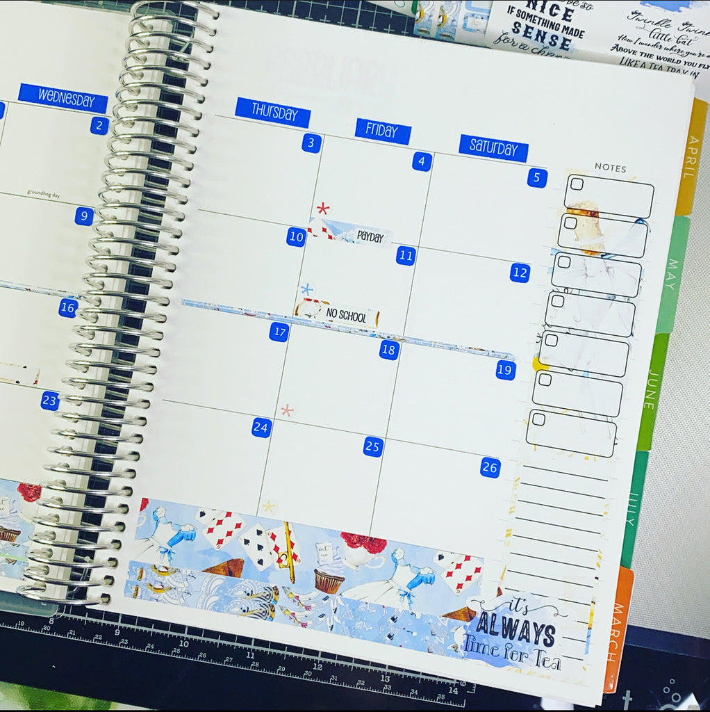 #stickerateMONTHLY January - Alice in Wonderland from EBDUK