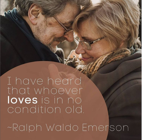 I have heard that whoever loves is in no condition old quote by Ralph Waldo Emerson