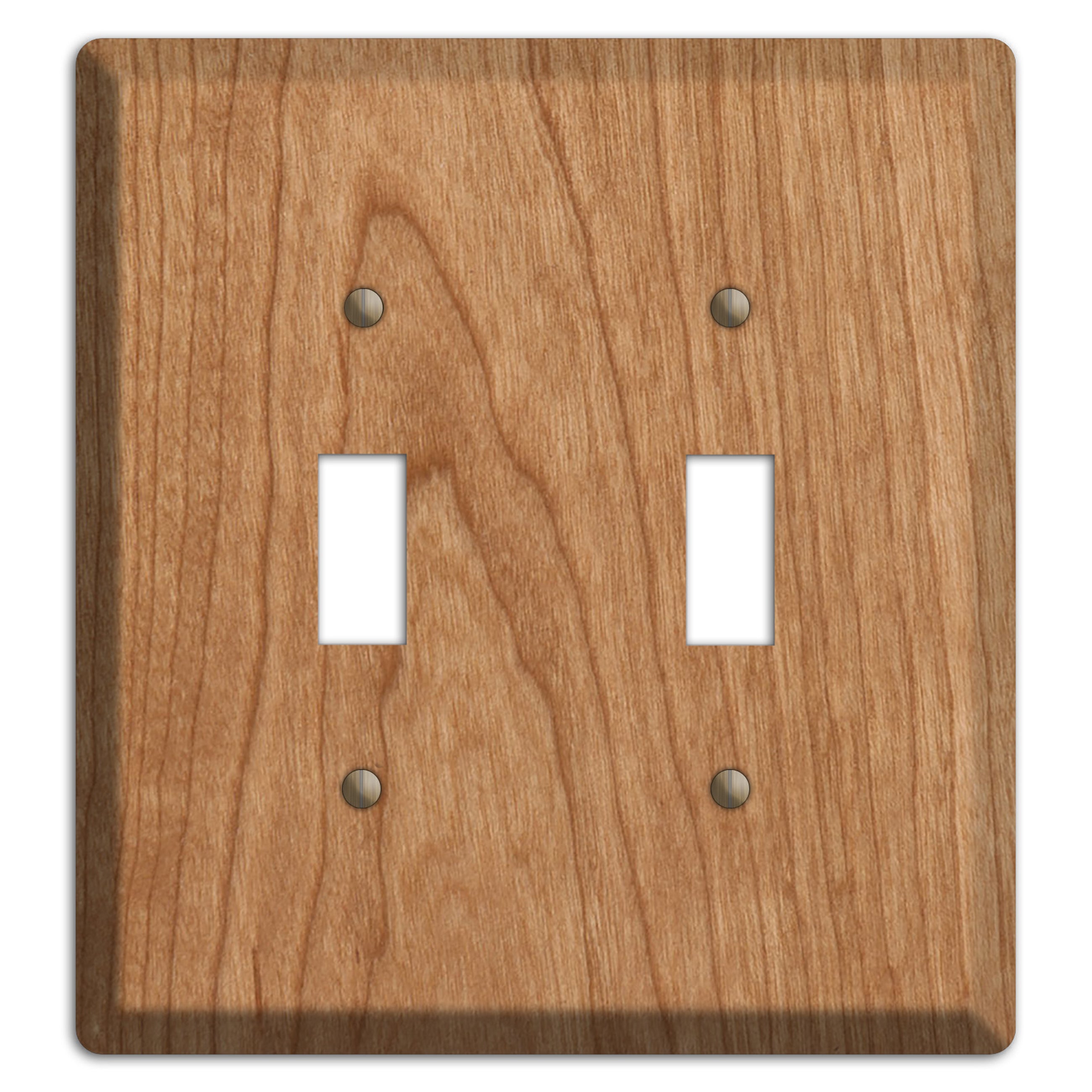 Cherry Wood Cover Plates –