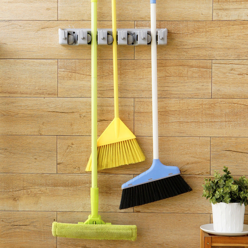 hang mop and broom