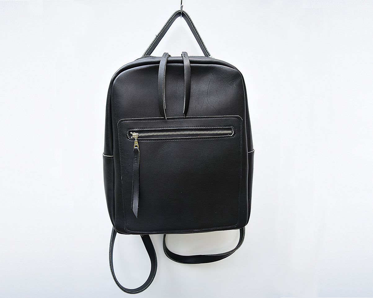 Evie Leather Backpack – BuboHandmade