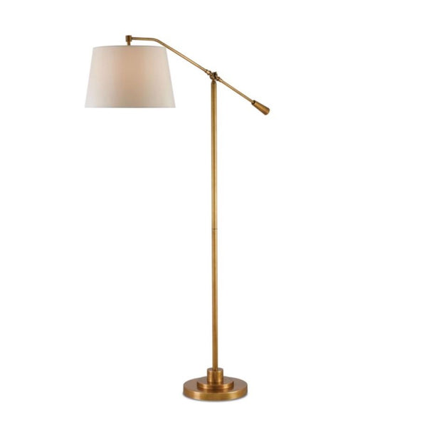 albany floor lamp gold