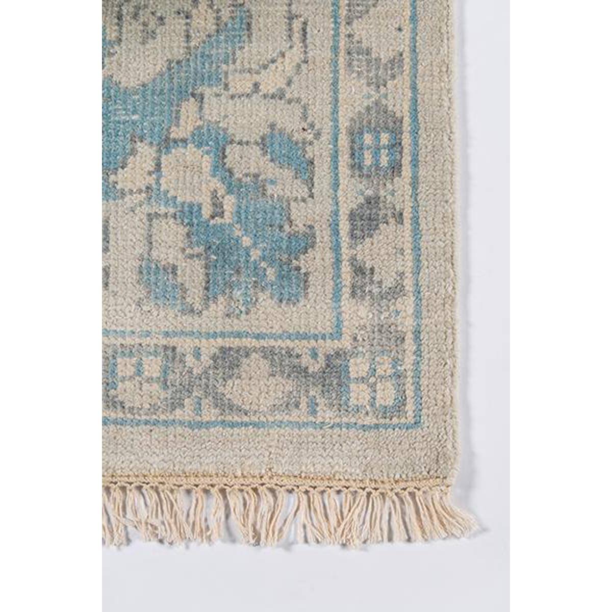 Azure Hand-Knotted Wool Rug - Rainsford Company