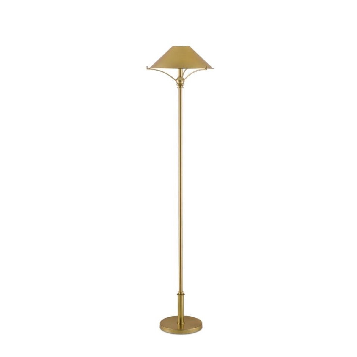 Repertoire Brass Floor Lamp