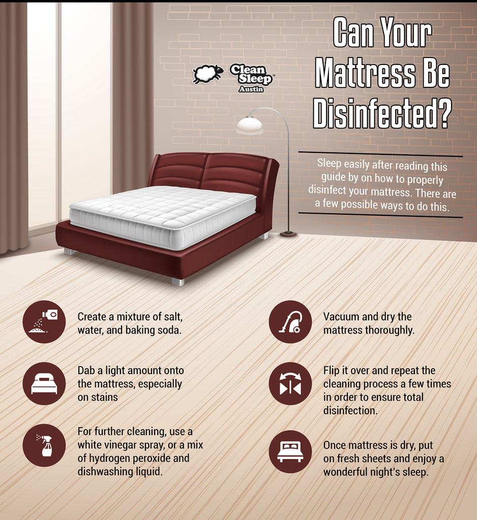 Can Your Mattress Be Disinfected Clean Sleep Austin