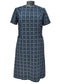 1960s Vintage Blue Plaid Crimpeline Dress Suit • Mother of the Bride