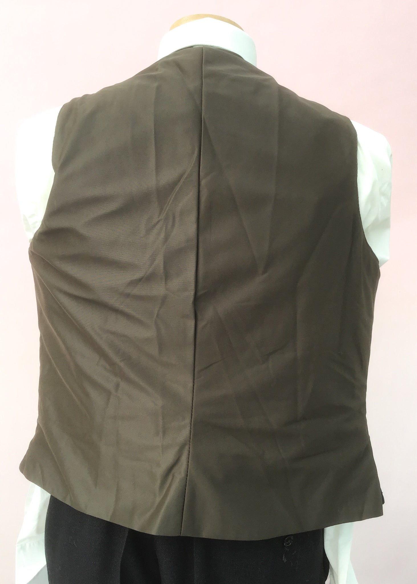 1970s Vintage Forest Green Nylon Waistcoat – Top Notch Vintage