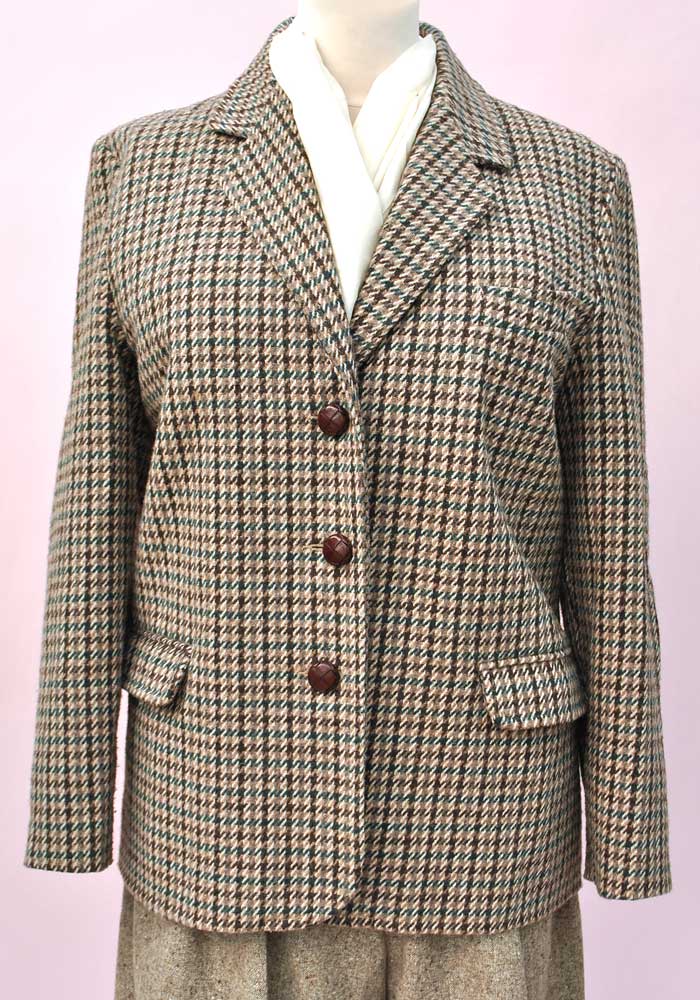 Women's Vintage Tweed Jacket • Dorothy Perkins • Size 12 – Top Notch ...