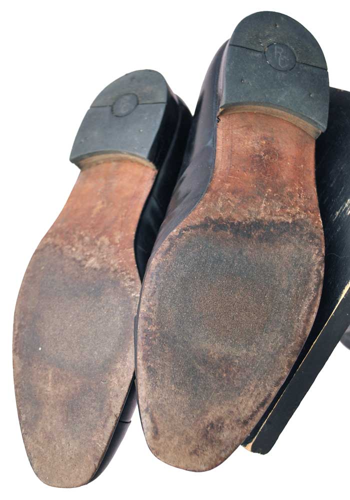 Men's Used Roland Cartier Leather Dress Shoes • Size 8 – Top Notch Vintage