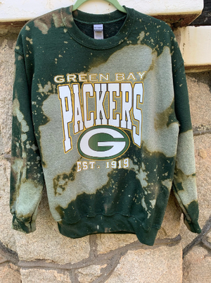 NFL Green Bay Packers Tie Dye Long Sleeve Flea Market Tee