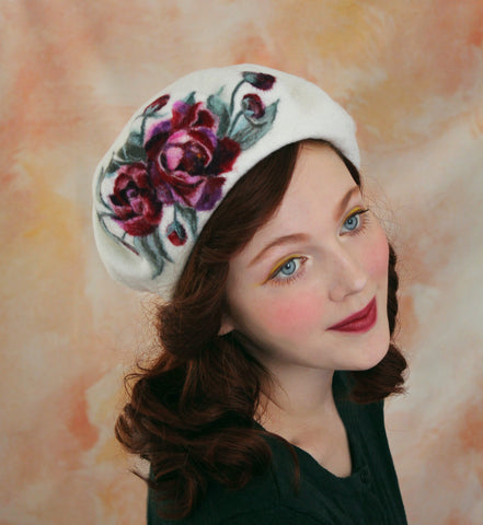 Rebecca Lord, vintage style blogger inspired by the Victorian era and timeless, romantic, feminine styles for the old soul, artisan needle felt hats