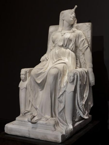 edmonia lewis sculptures the death of cleopatra at the smithsonian museum of art